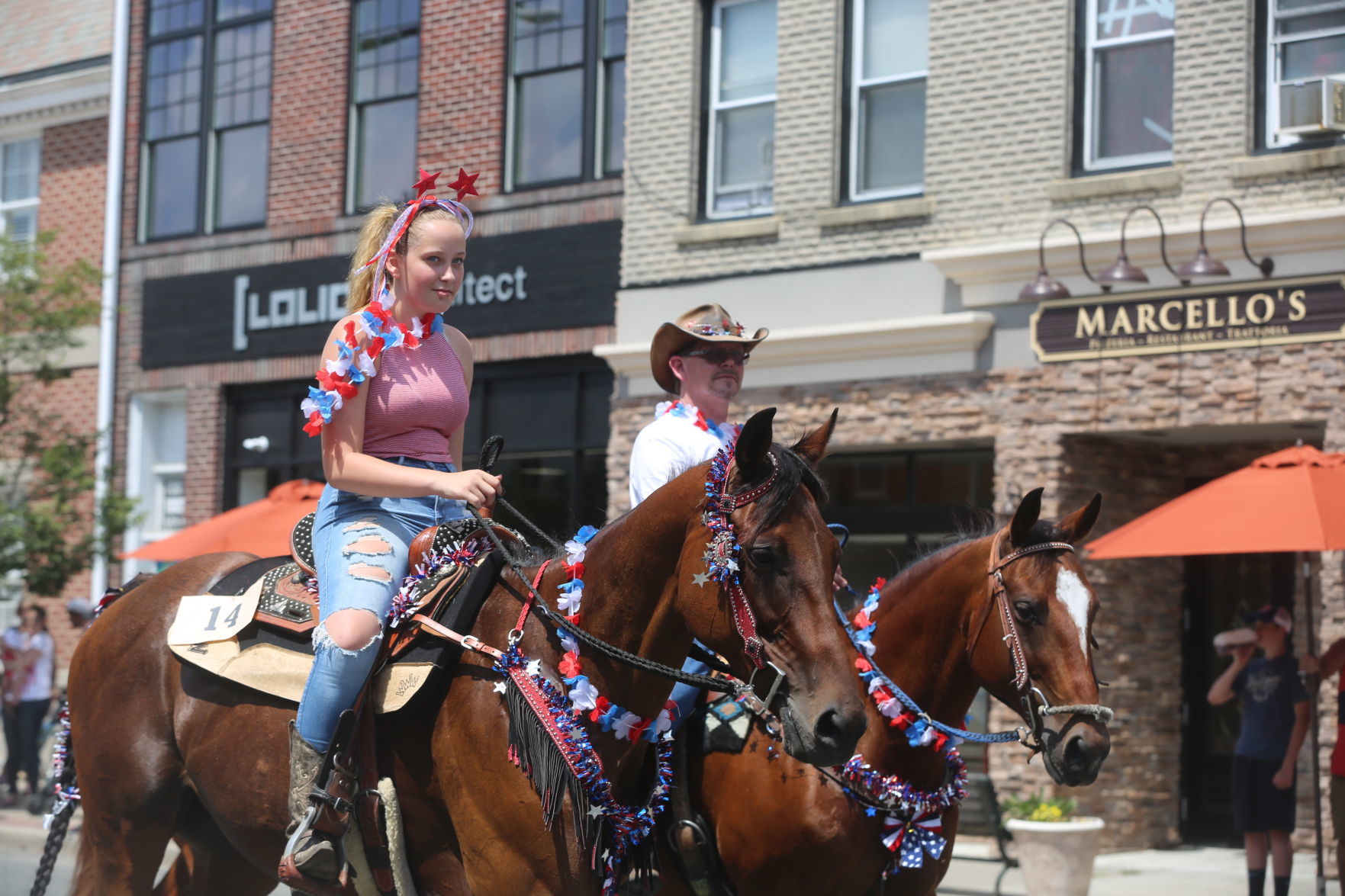 Hammonton's annual Fourth of July parade 2019 along Bellevue Avenue.